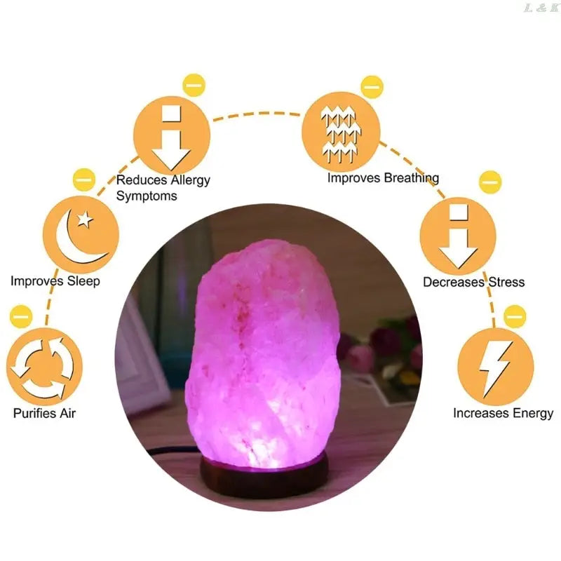 Lampe Sel Himalaya