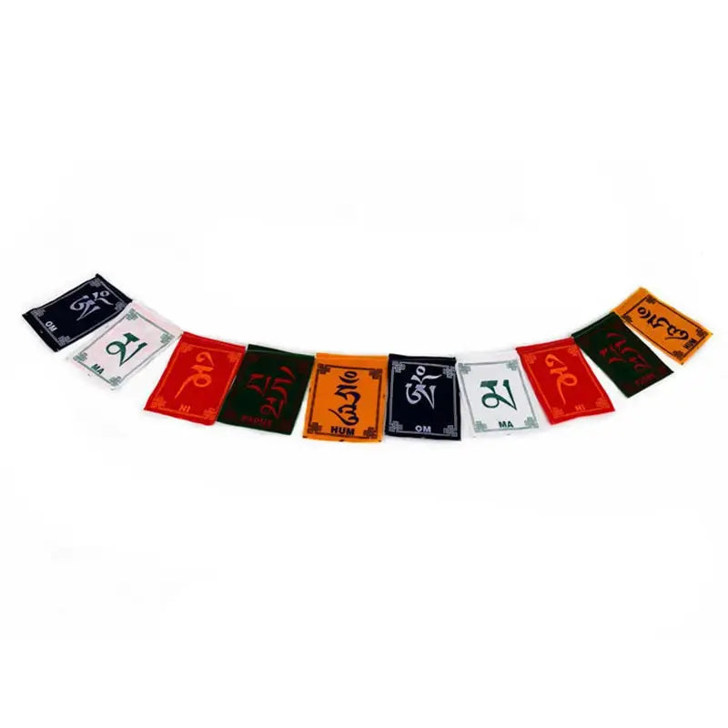 Mini drapeaux de prière Bouddhiste