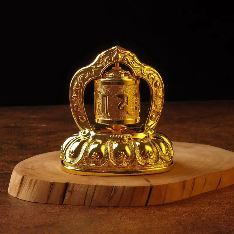 Moulin à prières Ornements auspicieux