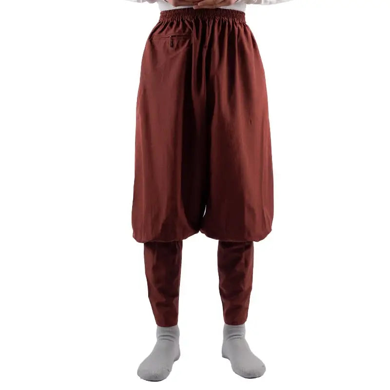Pantalon moine bouddhiste - Bordeaux / 155-160cm