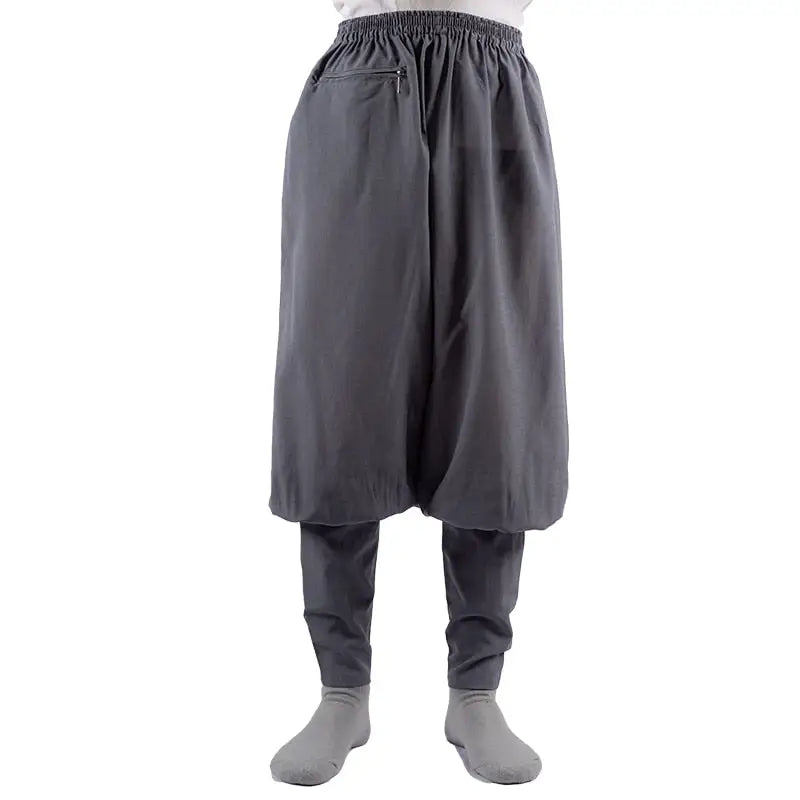 Pantalon moine bouddhiste - Gris foncé / 155-160cm