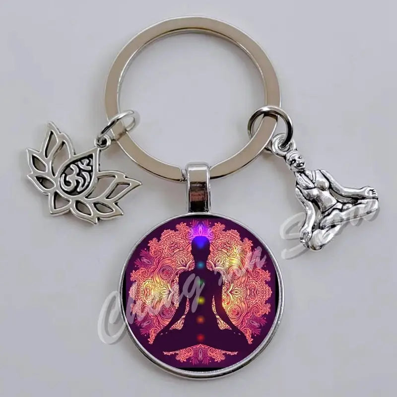 Porte clés 7 chakra