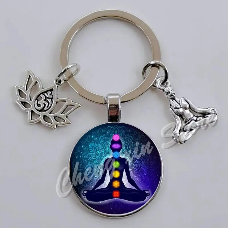 Porte clés 7 chakra
