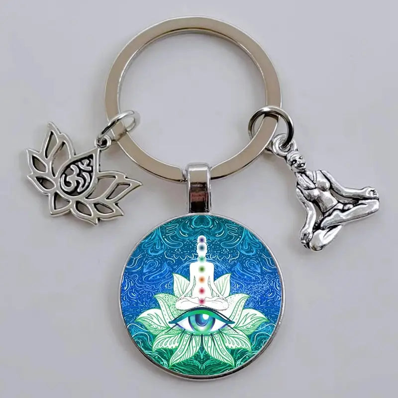 Porte clés 7 chakra