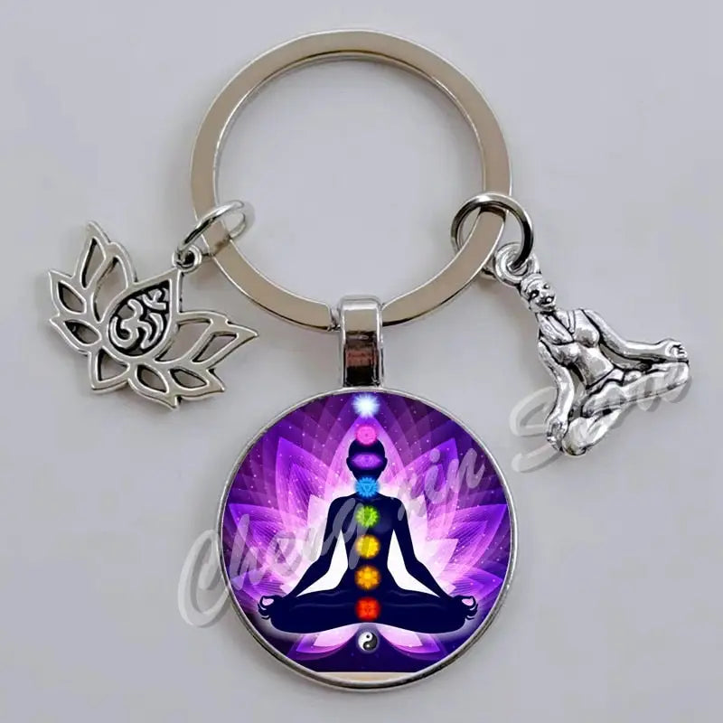 Porte clés 7 chakra