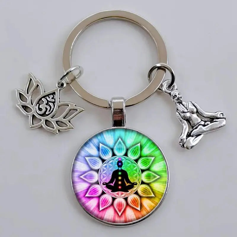 Porte clés 7 chakra