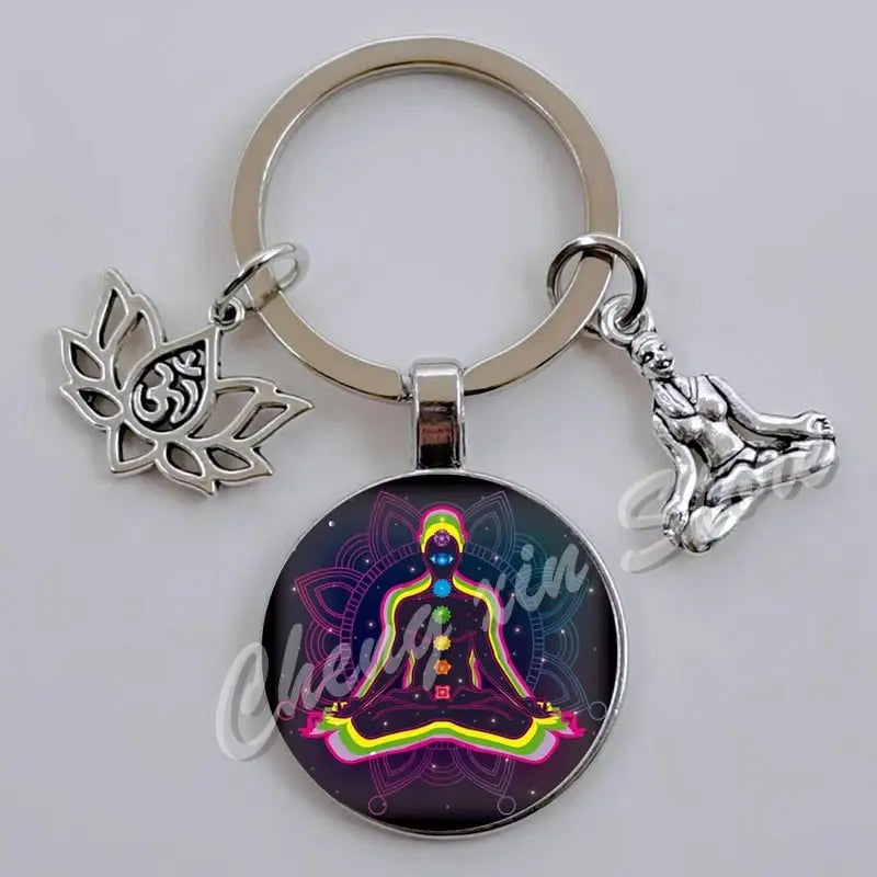 Porte clés 7 chakra