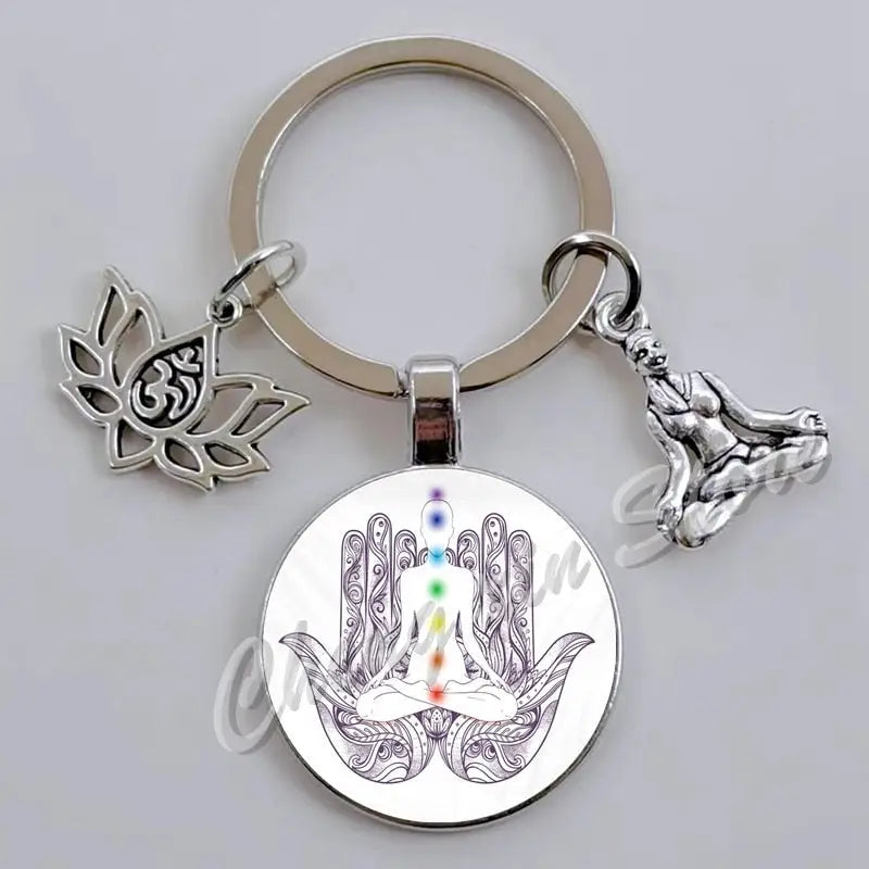 Porte clés 7 chakra