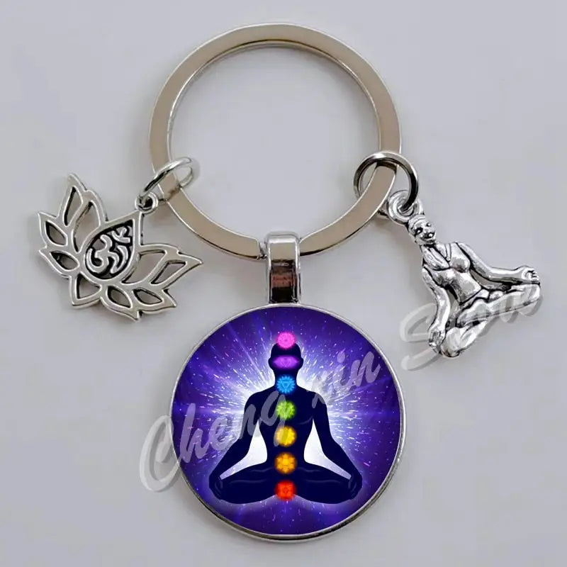 Porte clés 7 chakra