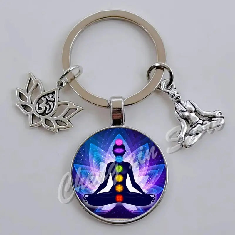Porte clés 7 chakra