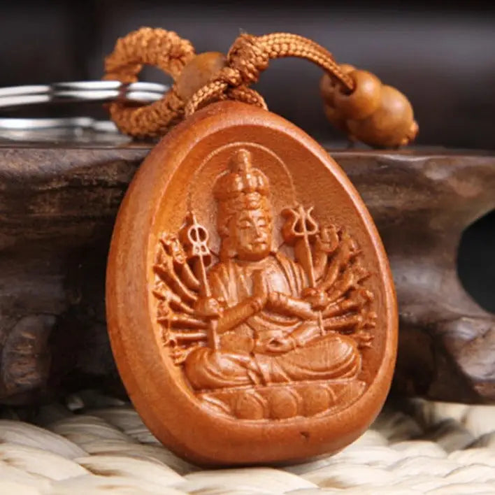 Porte-clés Bouddha Avalokiteśvara