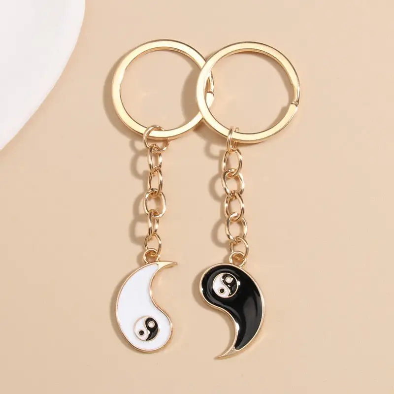 Porte-clés couple Yin Yang - Cosmos