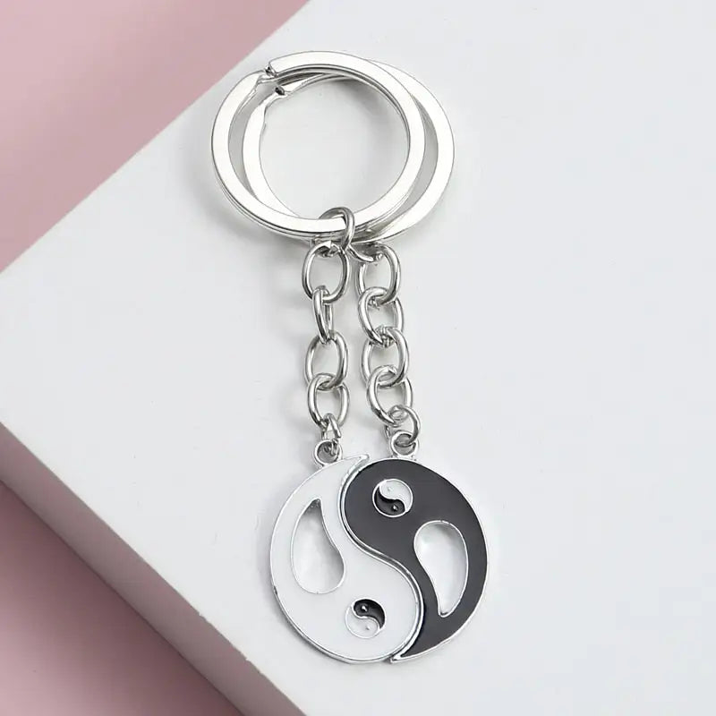Porte-clés couple Yin Yang - Dualité