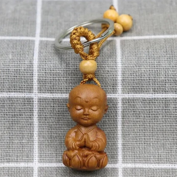 porte clés bouddha, symbole spirituel OM, porte clés religion indouisme, porte  clés bouddha zen - Bijoux Martika