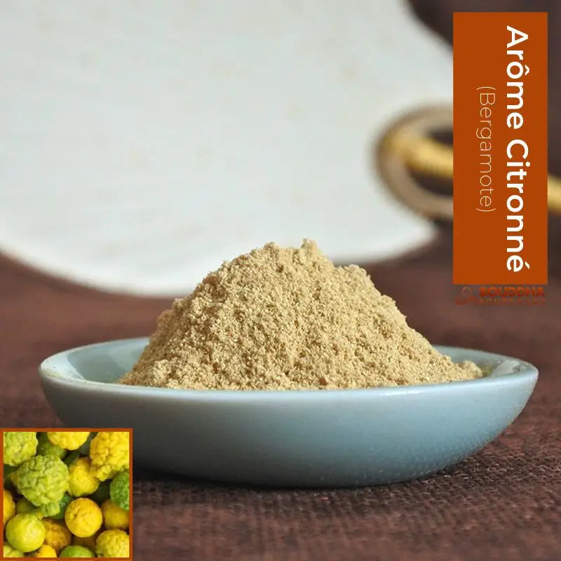 Poudre d’encens | Arôme Citronné (Bergamote) - Poudre