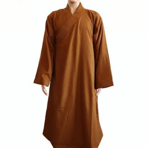Robe Moine bouddhiste d’hiver - Jaune sombre / 140 à 145cm