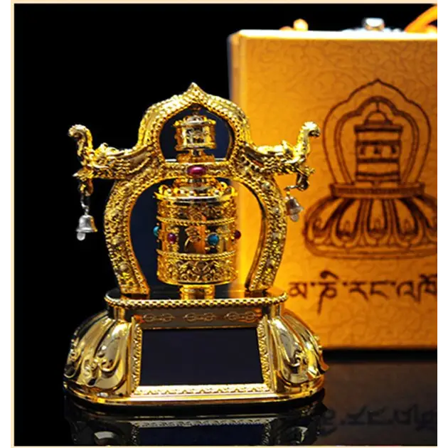 Roue de prière à énergie solaire