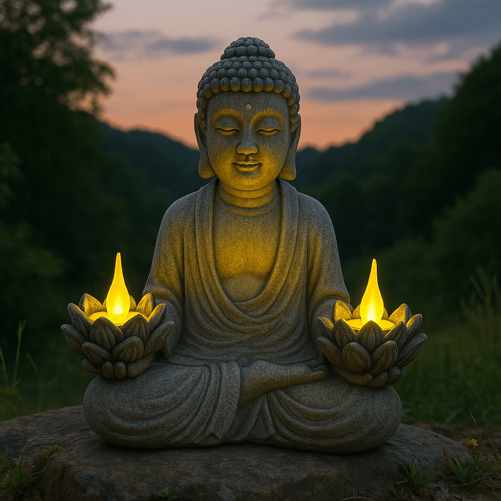Statue Bouddha Solaire