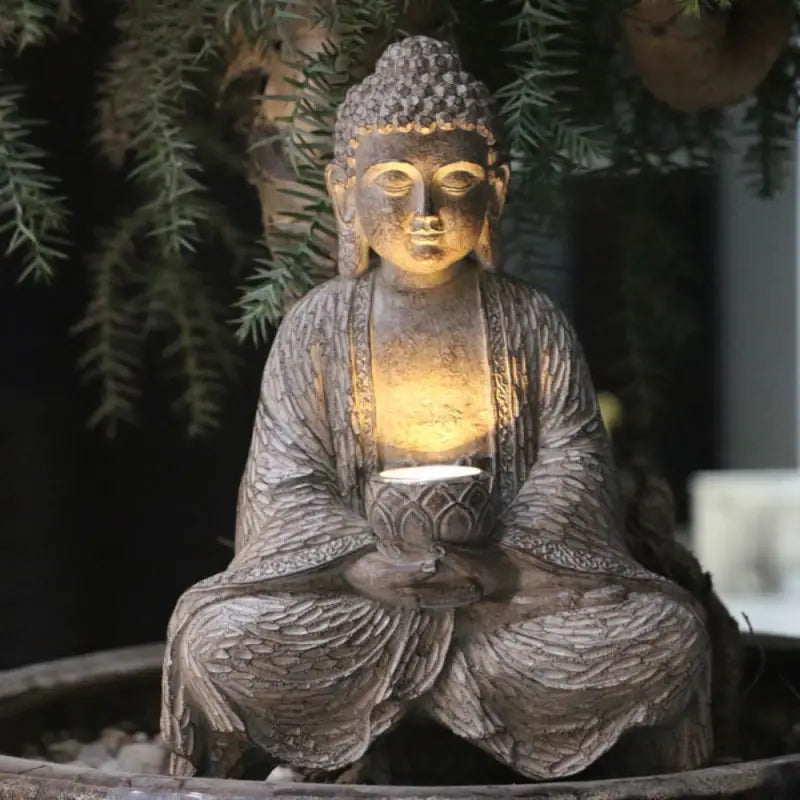 Statue de Bouddha solaire - SolZen