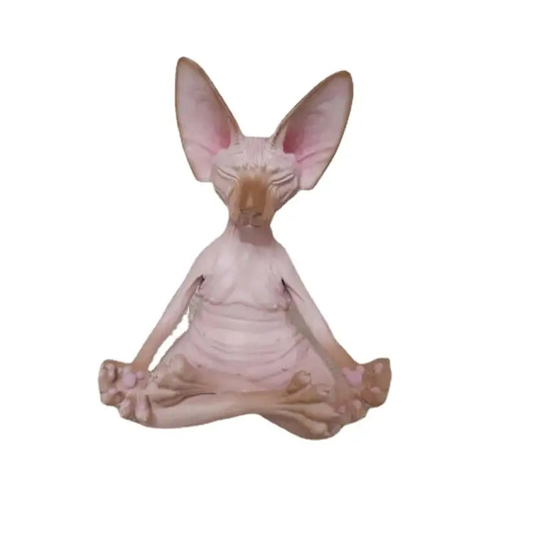 Statuette Chat Sphinx Meditation - Harmonie