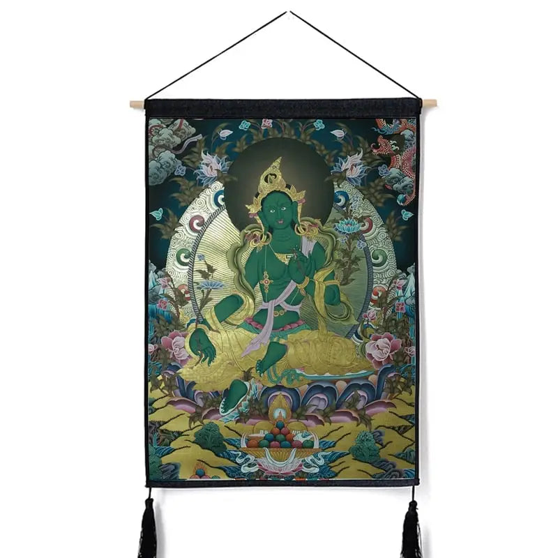 Tenture Thangka Bouddhiste - Tapestry5 / 45x65cm