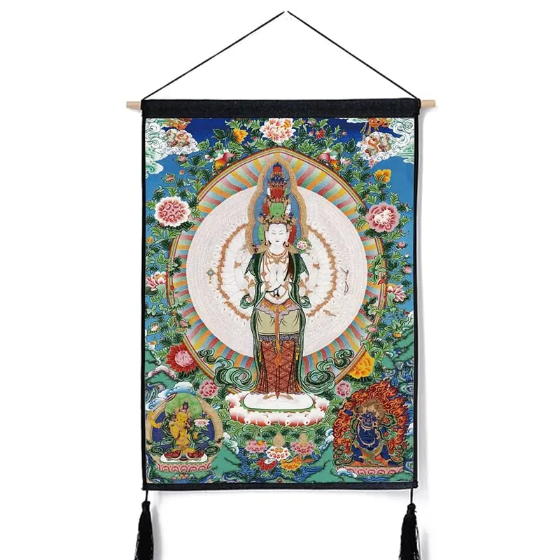 Tenture Thangka Bouddhiste - Tapestry6 / 45x65cm